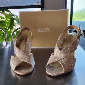 Michael Kors Becky Glitter Sandals